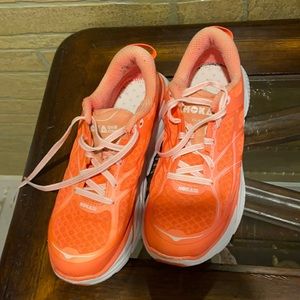 Orange Hoka size 8